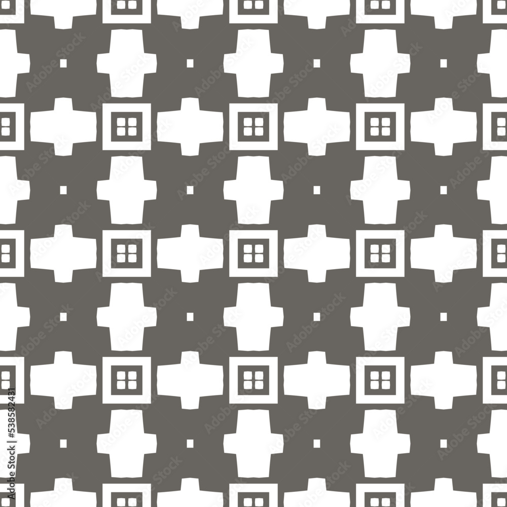 Obraz premium Geometric pattern. Seamless vector background. Ethnic graphic design.