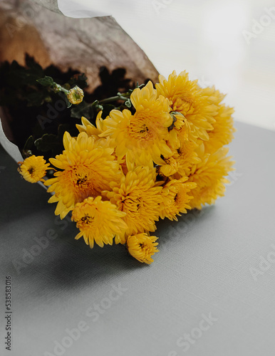 bouquet of yellow flowers