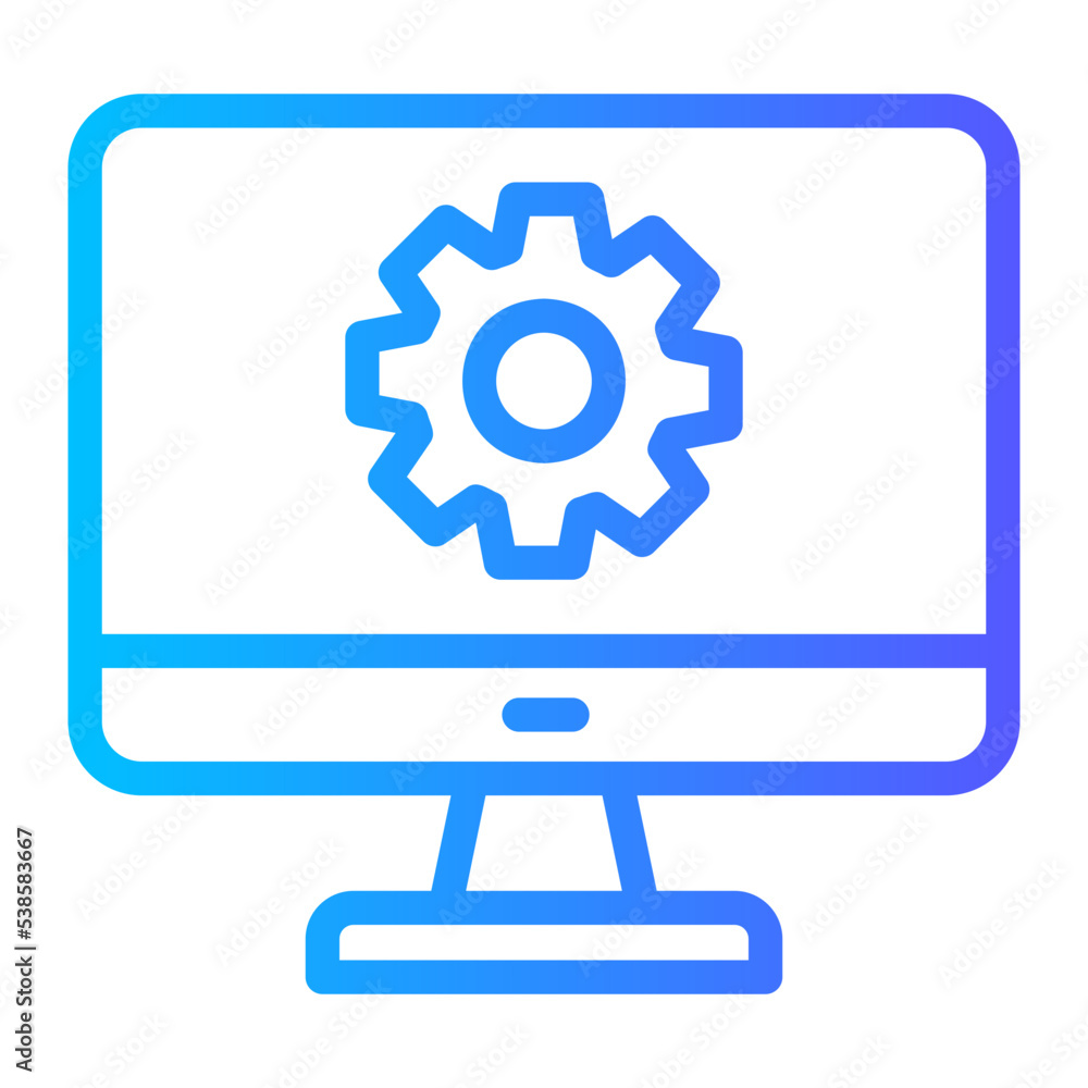 setting gradient icon setting gradient icon