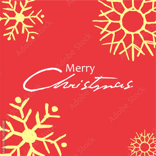 christmas elements background design Vector illustration, merry xmas snow banner, wallpaper or backdrop decor