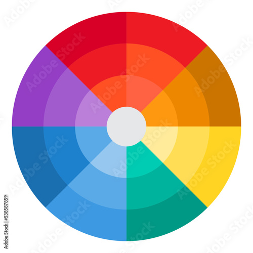 color flat icon