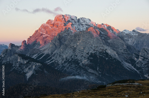 Dolomites at sunrise!