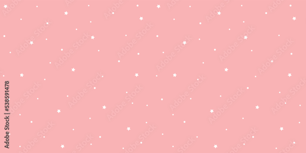Seamless pattern with stars. Vector stars texture