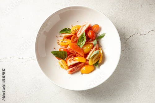 Mediterranean tomato salad
