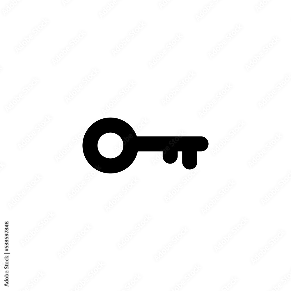 Key icon vector illustration. Key sign and symbol. Key icon vector illustration. Key sign and symbol.