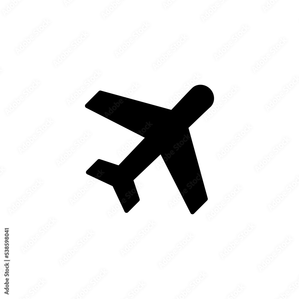 Plane icon vector illustration. Airplane sign and symbol. Flight transport symbol. Travel sign. aeroplane Plane icon vector illustration. Airplane sign and symbol. Flight transport symbol. Travel sign. aeroplane