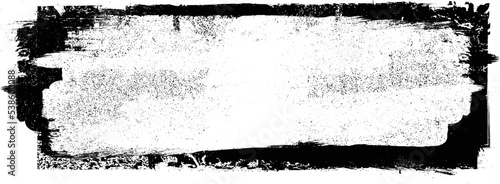 Vector Frames with rough edges . Rectangles for image. distress texture . Grunge tiny frame borders isolated on the background . Dirt effect . 