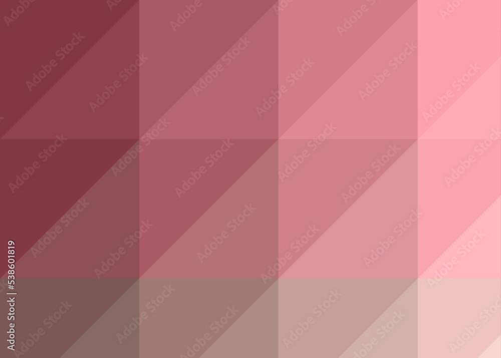 Fototapeta premium Abstract color Low-Polygones Generative Art background illustration