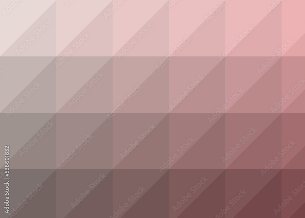 Fototapeta premium Abstract color Low-Polygones Generative Art background illustration