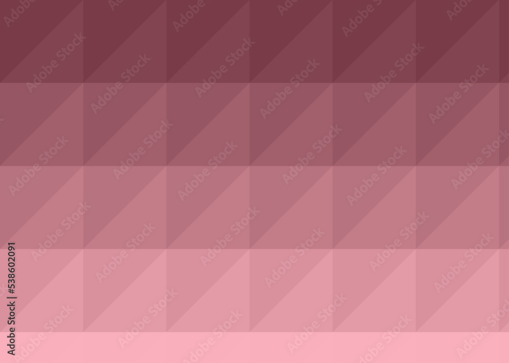 Fototapeta premium Abstract color Low-Polygones Generative Art background illustration