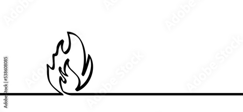 Cartoon house, home or work flame line pattern. Fire logo or symbol. Business concept. Vector flames icon or symbol. Burn, ablaze logo. Drawing flaming line. gas tap closed, Climate crisis. Gas, energ