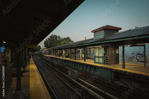 The Kings Highway Q station, Brooklyn, New York