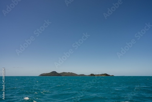 islands in the tropics on a yacht