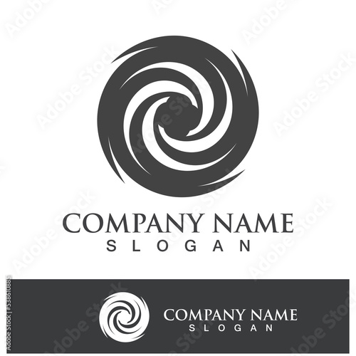 Vortex logo symbol icon illustration
