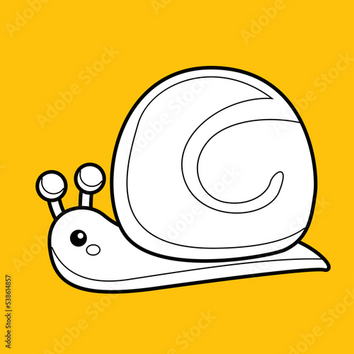Snail Insects Animal Digital Stamp