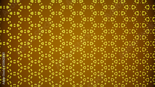 模様が万華鏡のように変化した画像