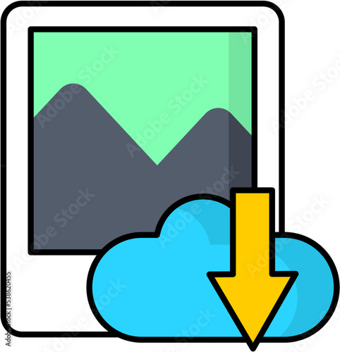 photo download icon