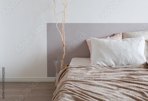 Bild auf Leinwand interior of a bedroom