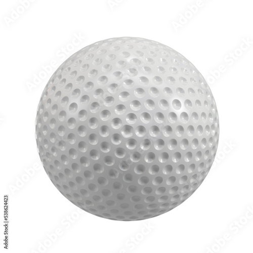 Golf ball isolated on background
