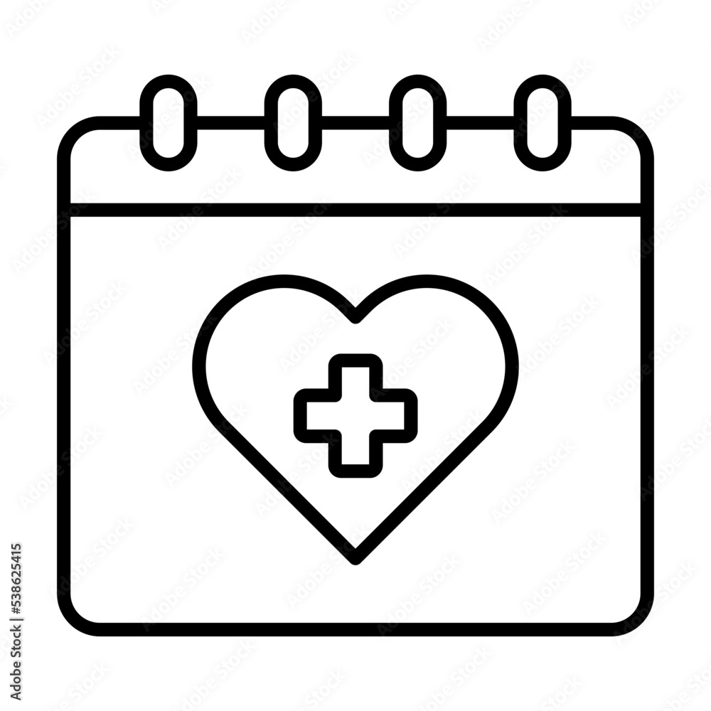 Fototapeta premium Calendar Icon