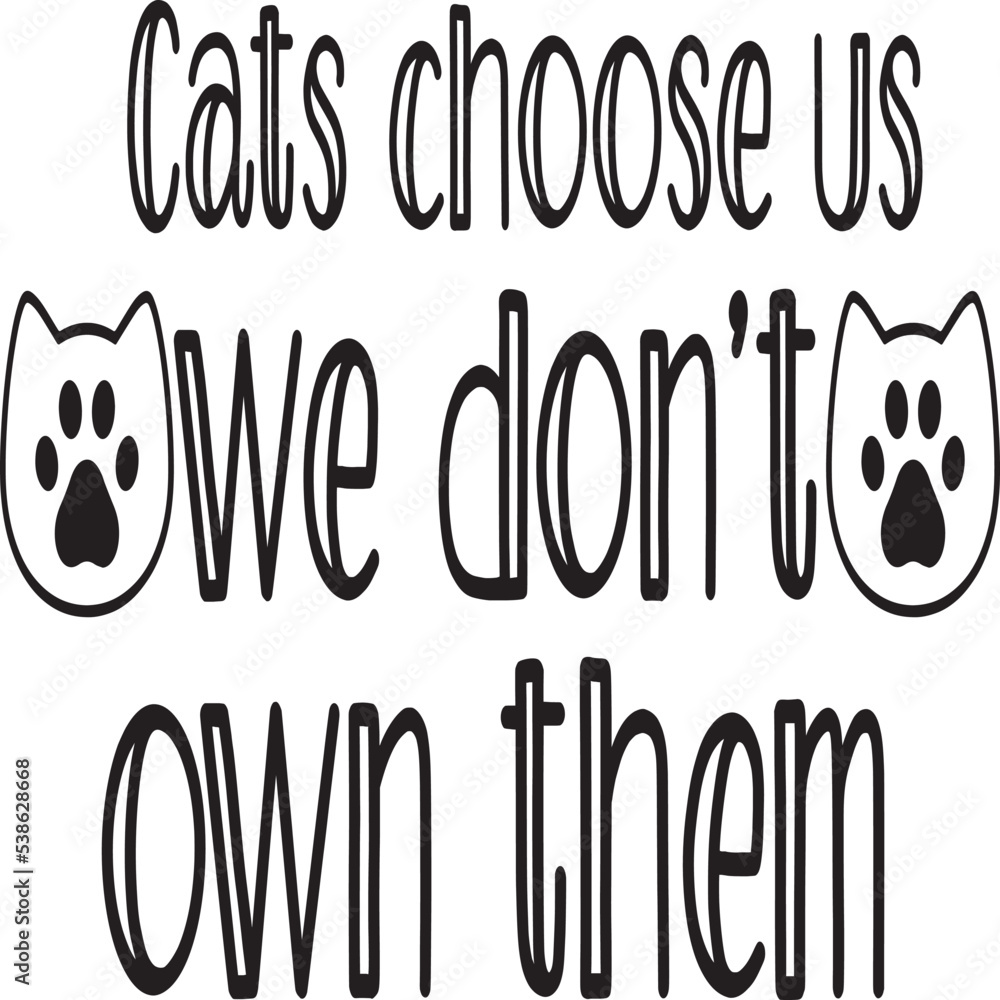 Cat SVG And T-Shirt Design Cat SVG And T-Shirt Design