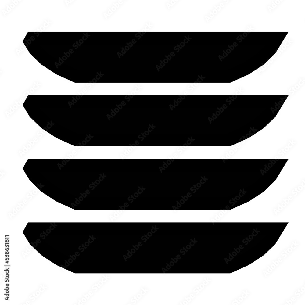 Plates Vector Icon Plates Vector Icon