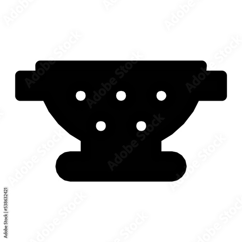 Colander Vector Icon