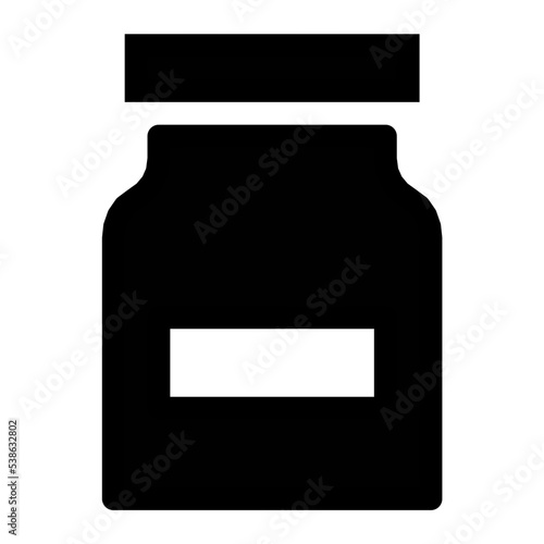 Mason Jar Vector Icon