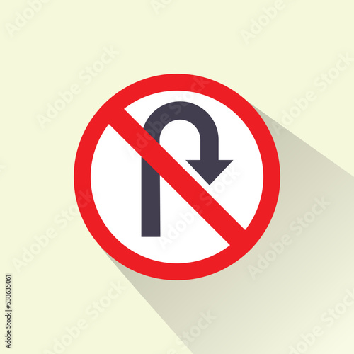 no round sign vector