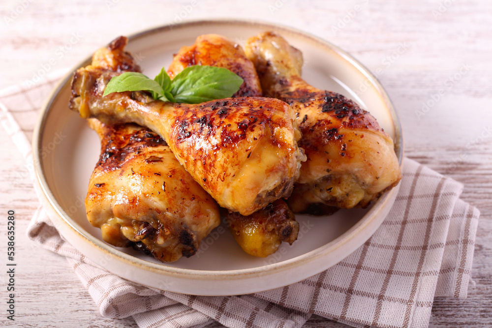 Roast spicy chicken drumsticks Roast spicy chicken drumsticks