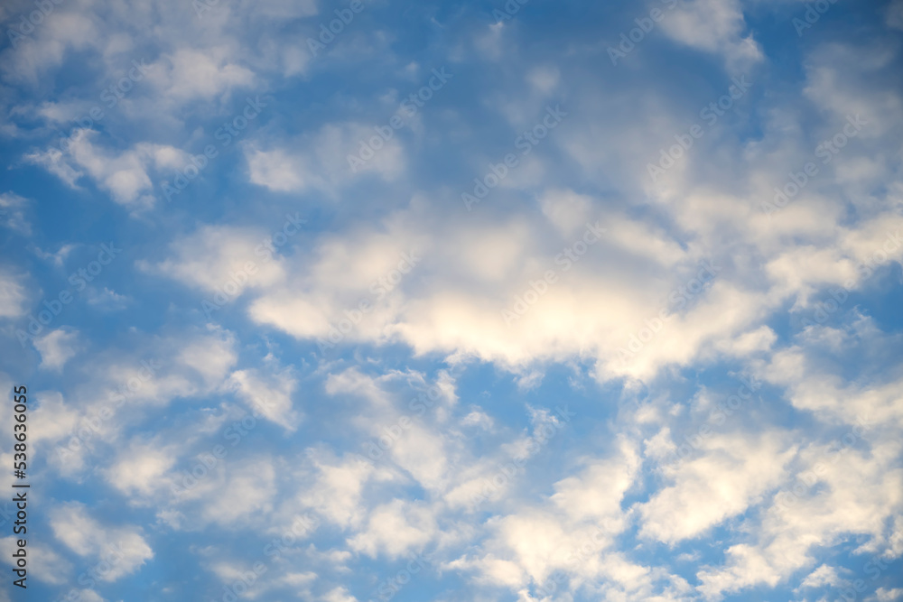 Fototapeta premium Cloudy sky before a cyclone or tornado