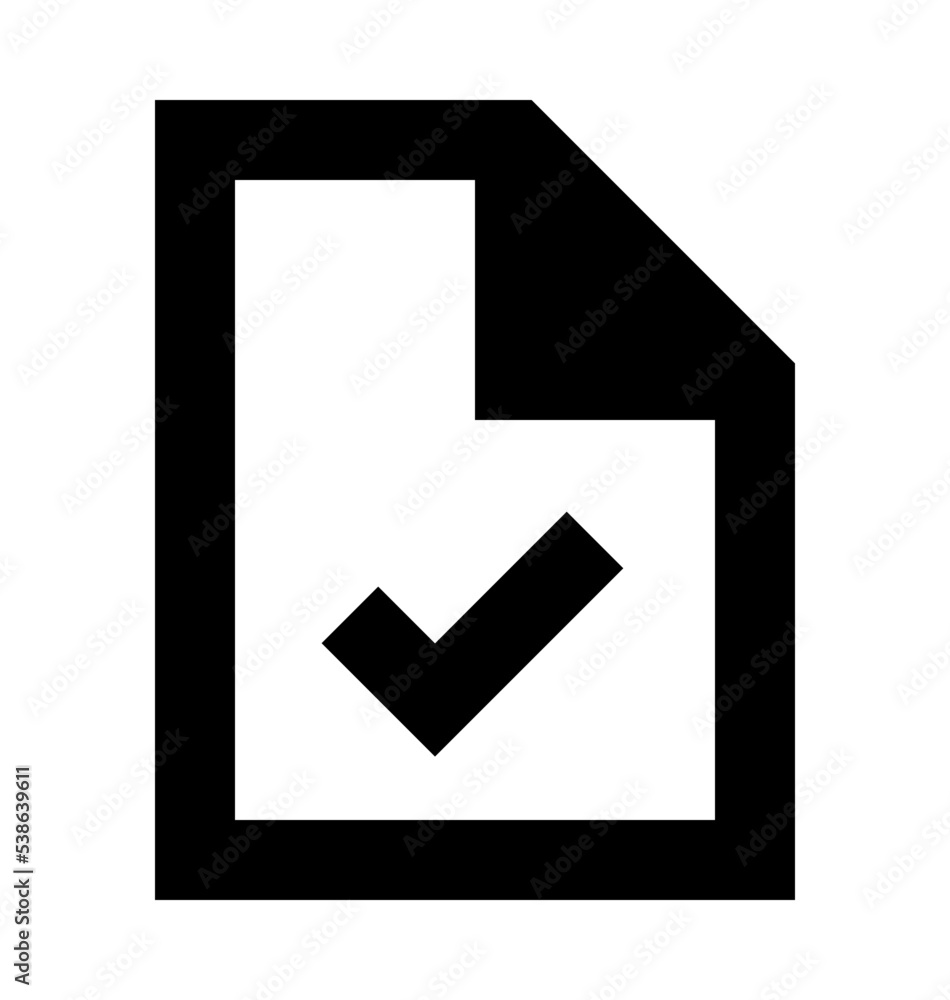 Checklist Vector Icon Checklist Vector Icon