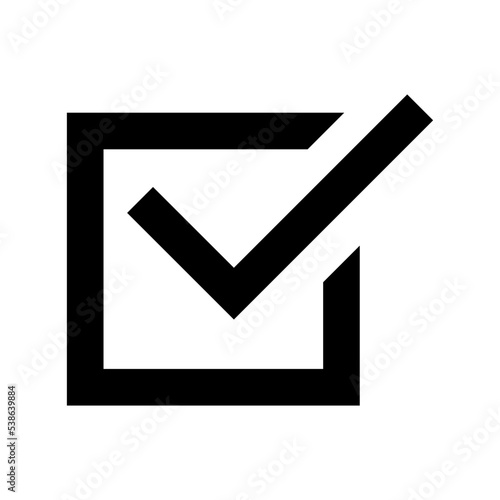 Check mark Vector Icon 