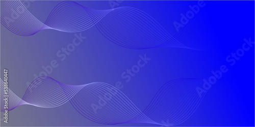 Abstract wave lines dynamic flowing colorful light isolated on black background. illustration design element in concept of music, party, technology, modern