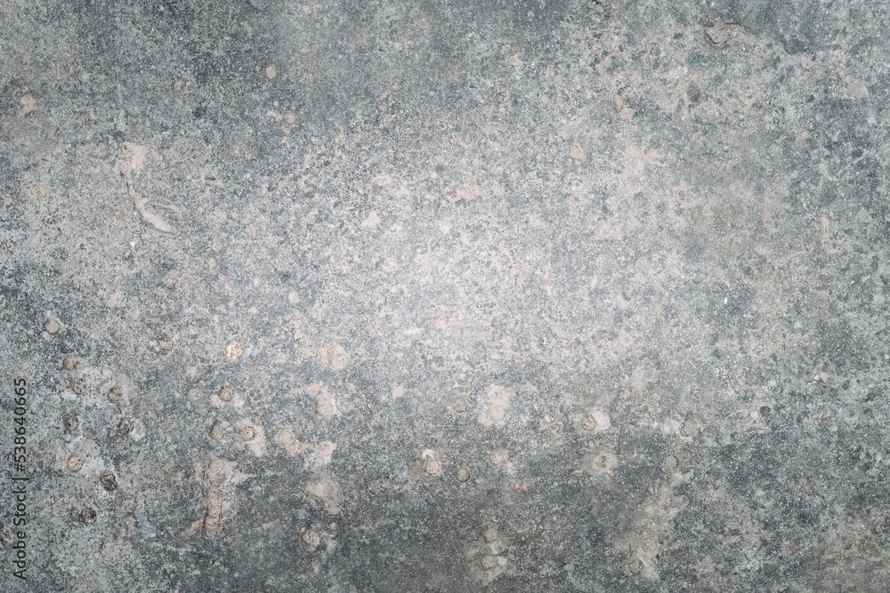 Concrete background. Gray texture. Retro wall. Grunge stony surface with damages and holes copy space for text logo.