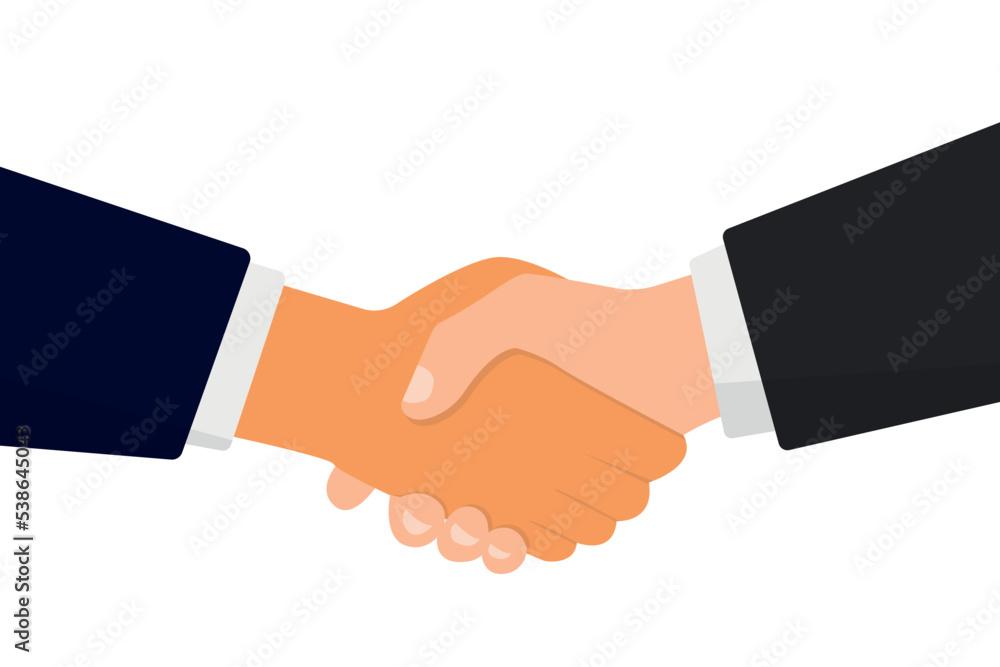Handshake of business partners. Handshake icon. Symbol of success deal, agreement, partnership concepts. Business man shaking hands Handshake of business partners. Handshake icon. Symbol of success deal, agreement, partnership concepts. Business man shaking hands