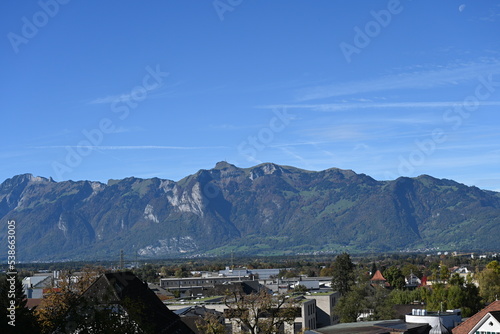 Alps in Austria, the Austrian town of Reinkweil