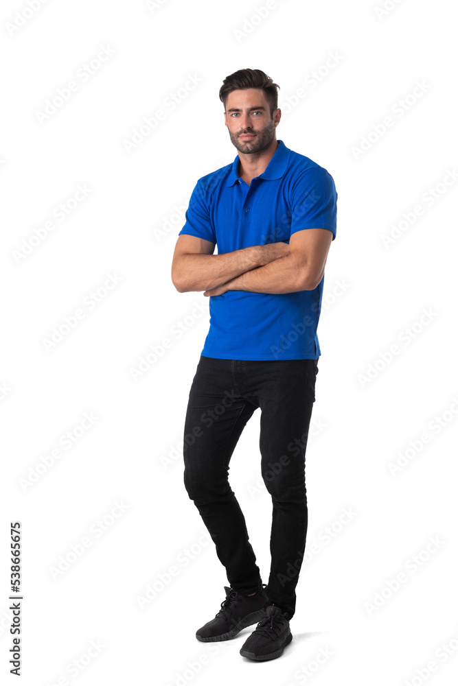 Full length portrait of handsome man Full length portrait of handsome man