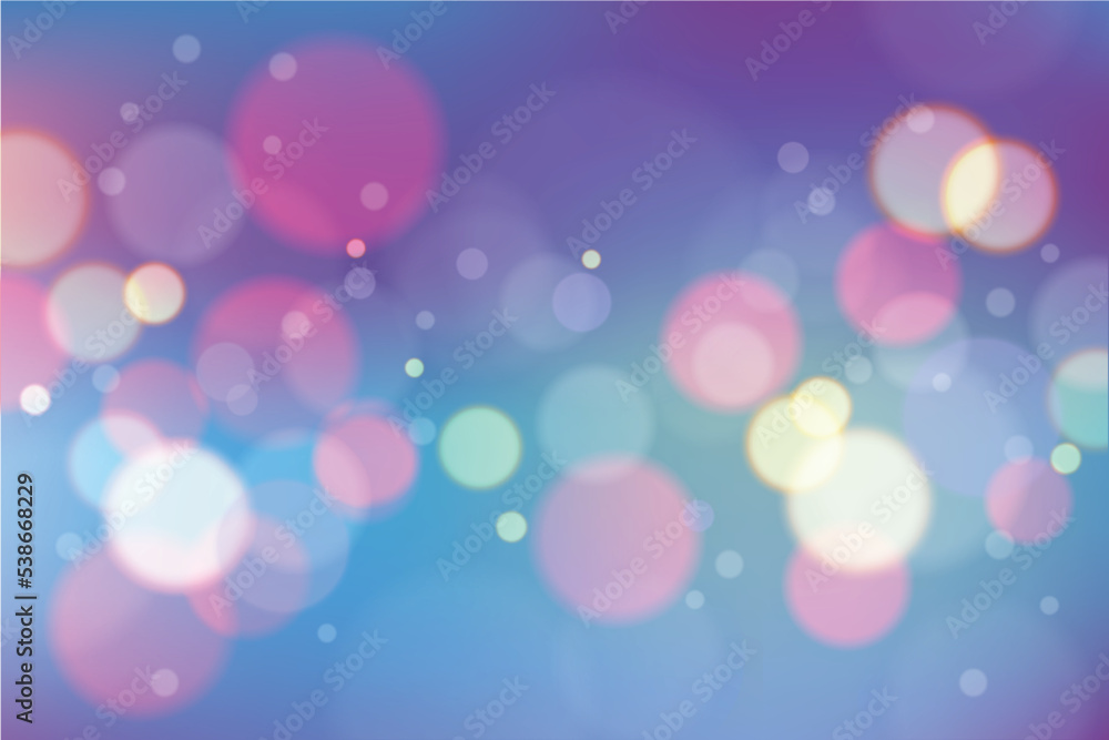 realistic bokeh background vector design realistic bokeh background vector design