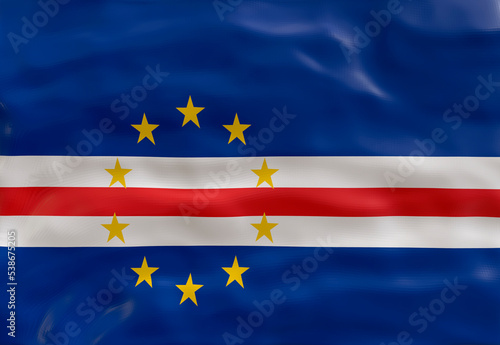 Free Download National flag of Cape Verde. Background  with flag  of Cape Verde - GFXLoad