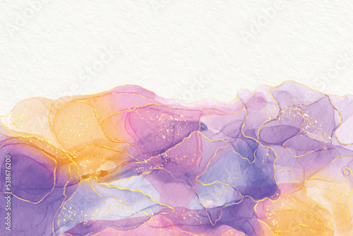 watercolor alcohol ink background vector design illustration