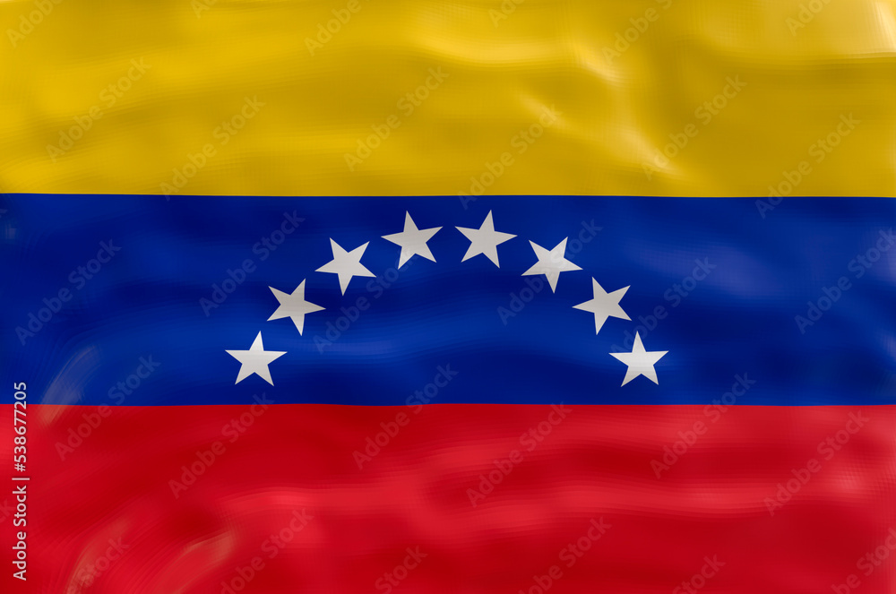 National flag of Venezuela. Background with flag of Venezuela National flag of Venezuela. Background with flag of Venezuela