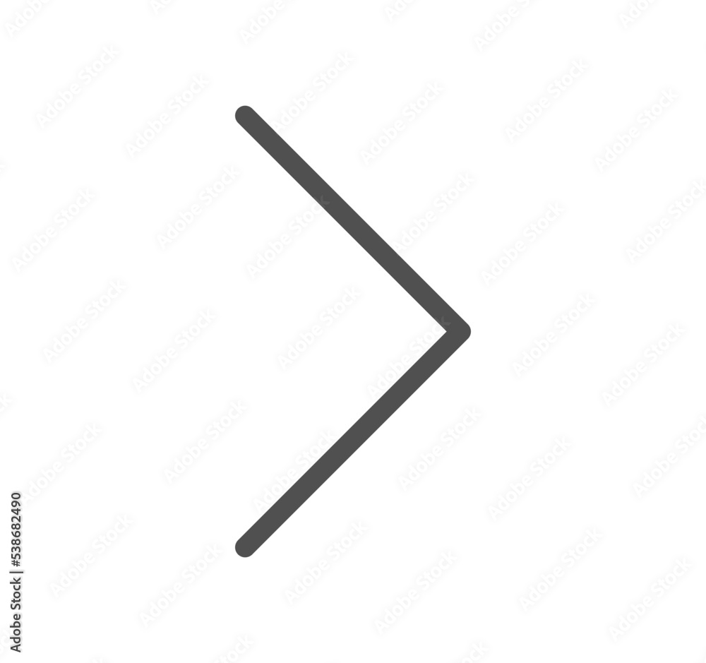 Arrow icon outline and linear vector.
Arrow icon outline and linear vector.