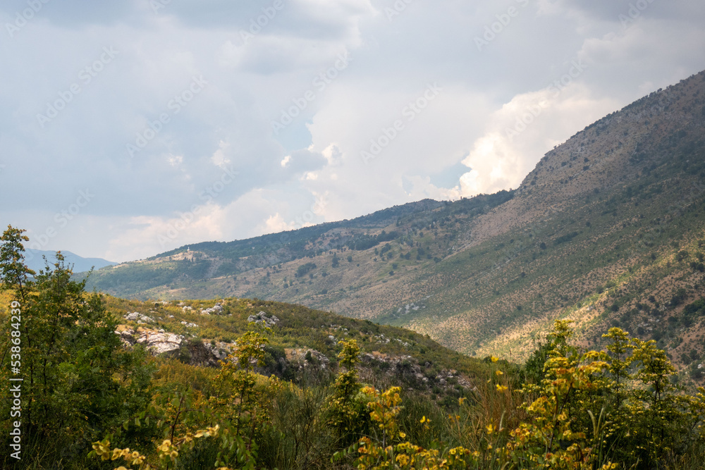 Fototapeta premium Montagnes d'Albanie