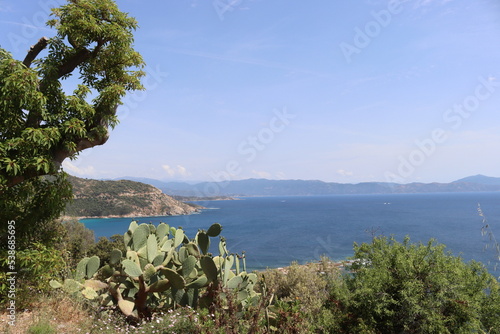 view of the coast of the sea