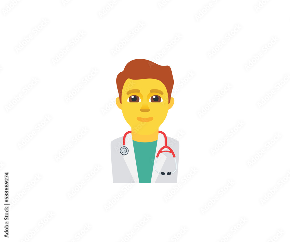 Doctor Vector Isolated Character. Doctor Icon Doctor Vector Isolated Character. Doctor Icon