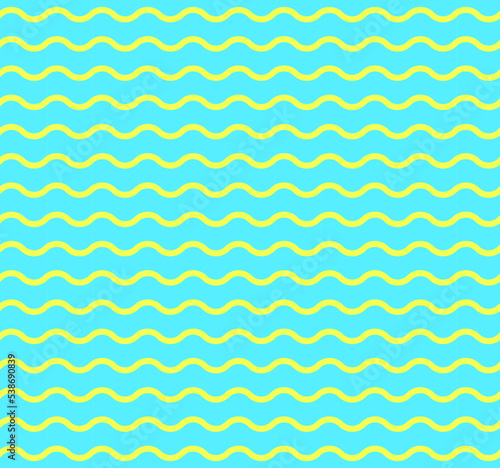Seamless pattern curved seawave forms, vector quality, modern minimalist flat style, bold, punchy forms that demand attention, ideal geometry