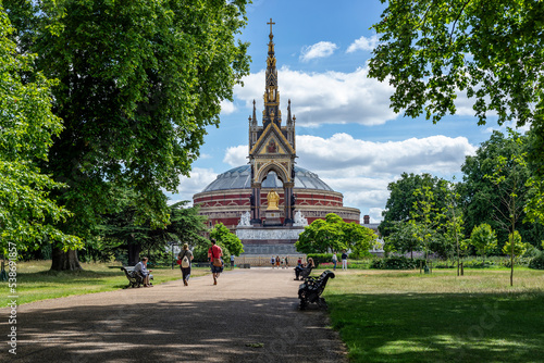 The Albert Memorial - Kensington Gardens, London, UK. photo