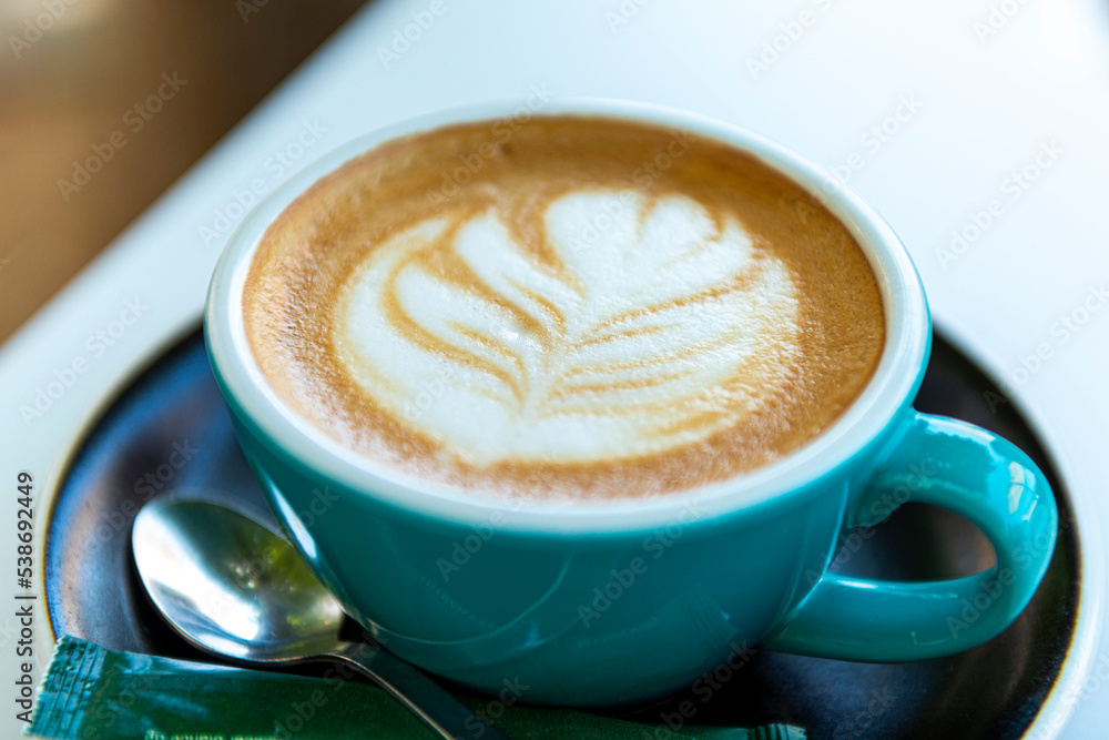 CAFE CAPUCHINO DIBUJO FLOR CREMA CAFE CAPUCHINO DIBUJO FLOR CREMA