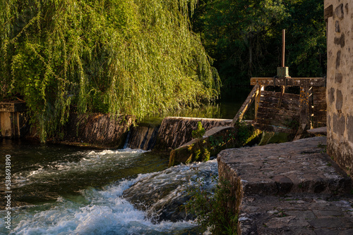 Obraz na płótnie La vallée du Loing w salonie